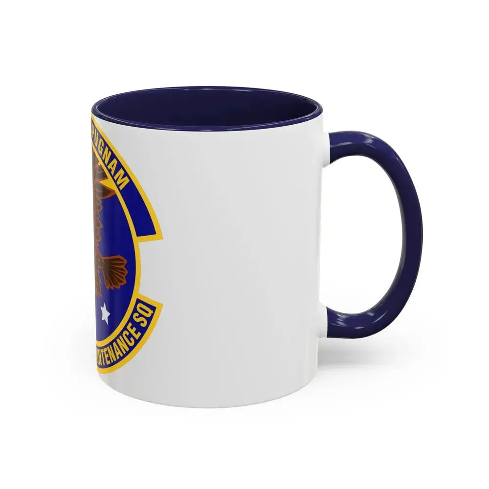 461st Aircraft Maintenance Squadron (U.S. Air Force) Accent Coffee Mug - Go Mug Yourself