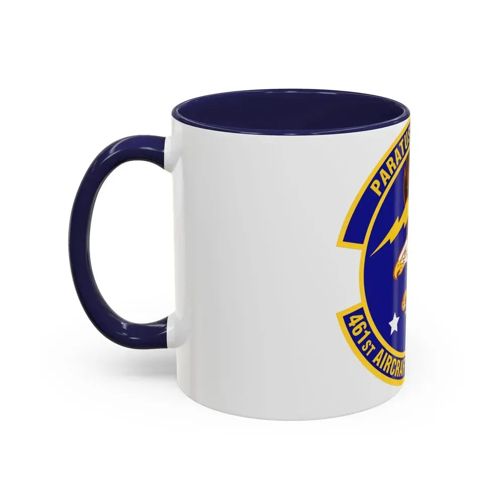 461st Aircraft Maintenance Squadron (U.S. Air Force) Accent Coffee Mug - Go Mug Yourself