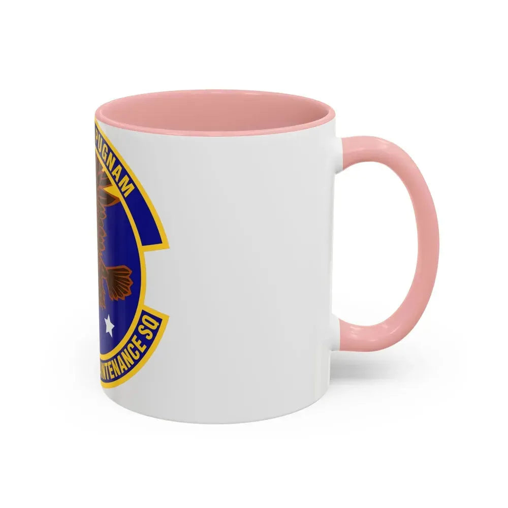 461st Aircraft Maintenance Squadron (U.S. Air Force) Accent Coffee Mug - Go Mug Yourself
