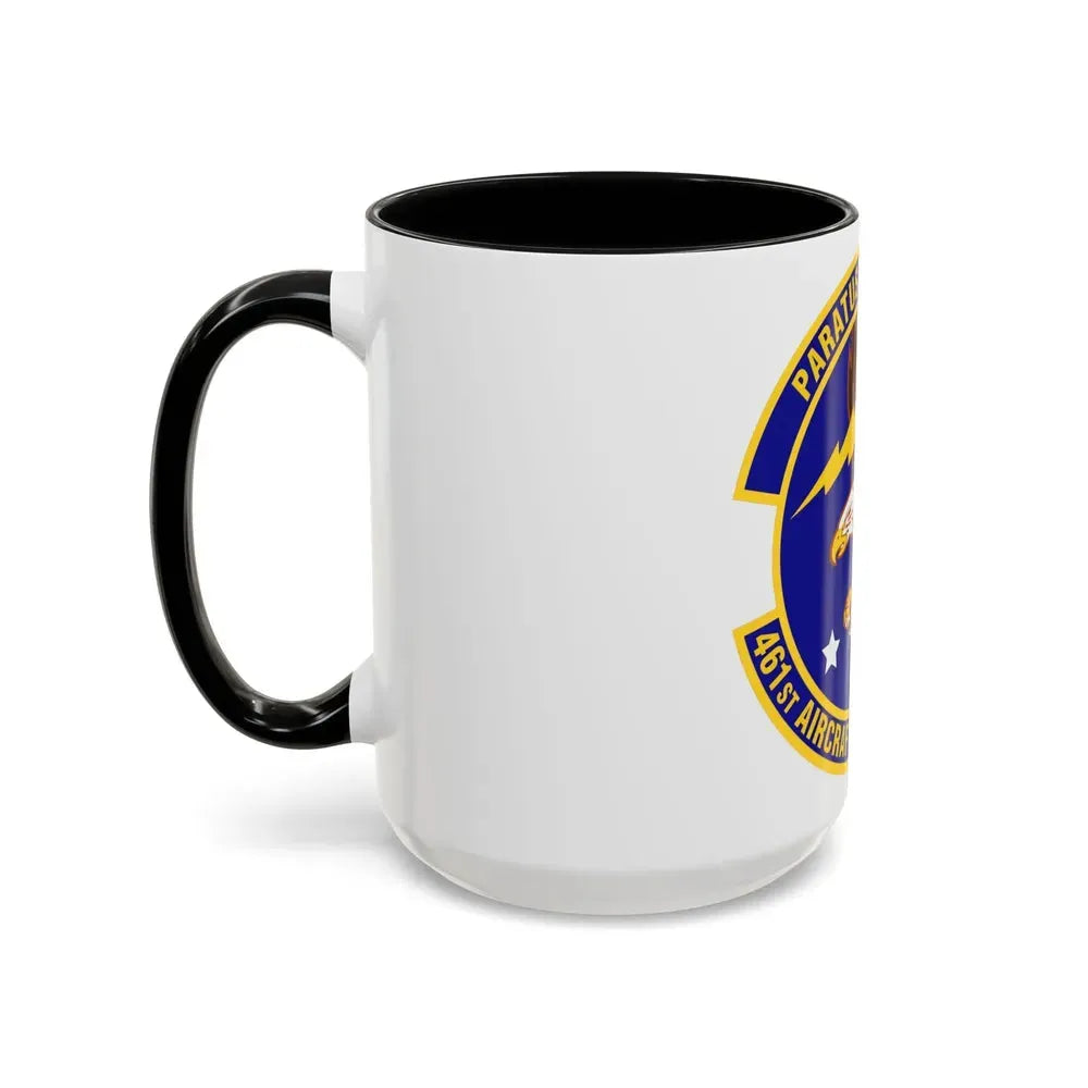 461st Aircraft Maintenance Squadron (U.S. Air Force) Accent Coffee Mug - Go Mug Yourself