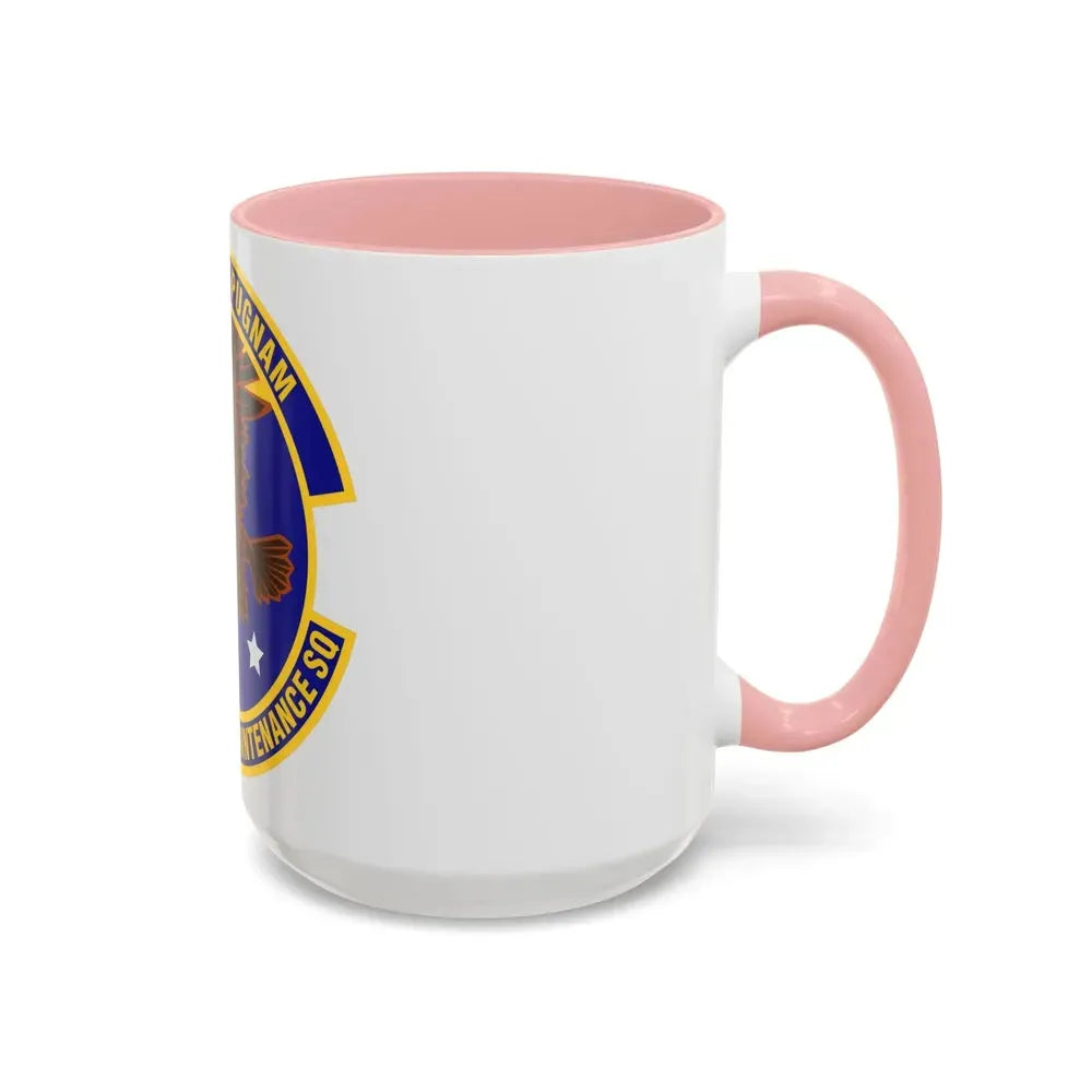 461st Aircraft Maintenance Squadron (U.S. Air Force) Accent Coffee Mug - Go Mug Yourself