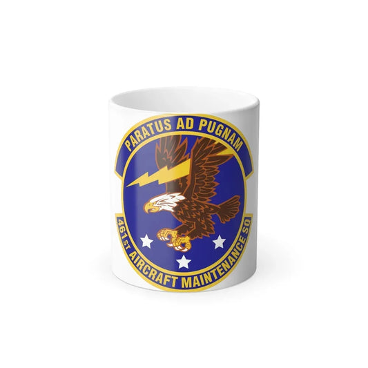 461st Aircraft Maintenance Squadron (U.S. Air Force) Color Changing Coffee Mug 11oz - Go Mug Yourself
