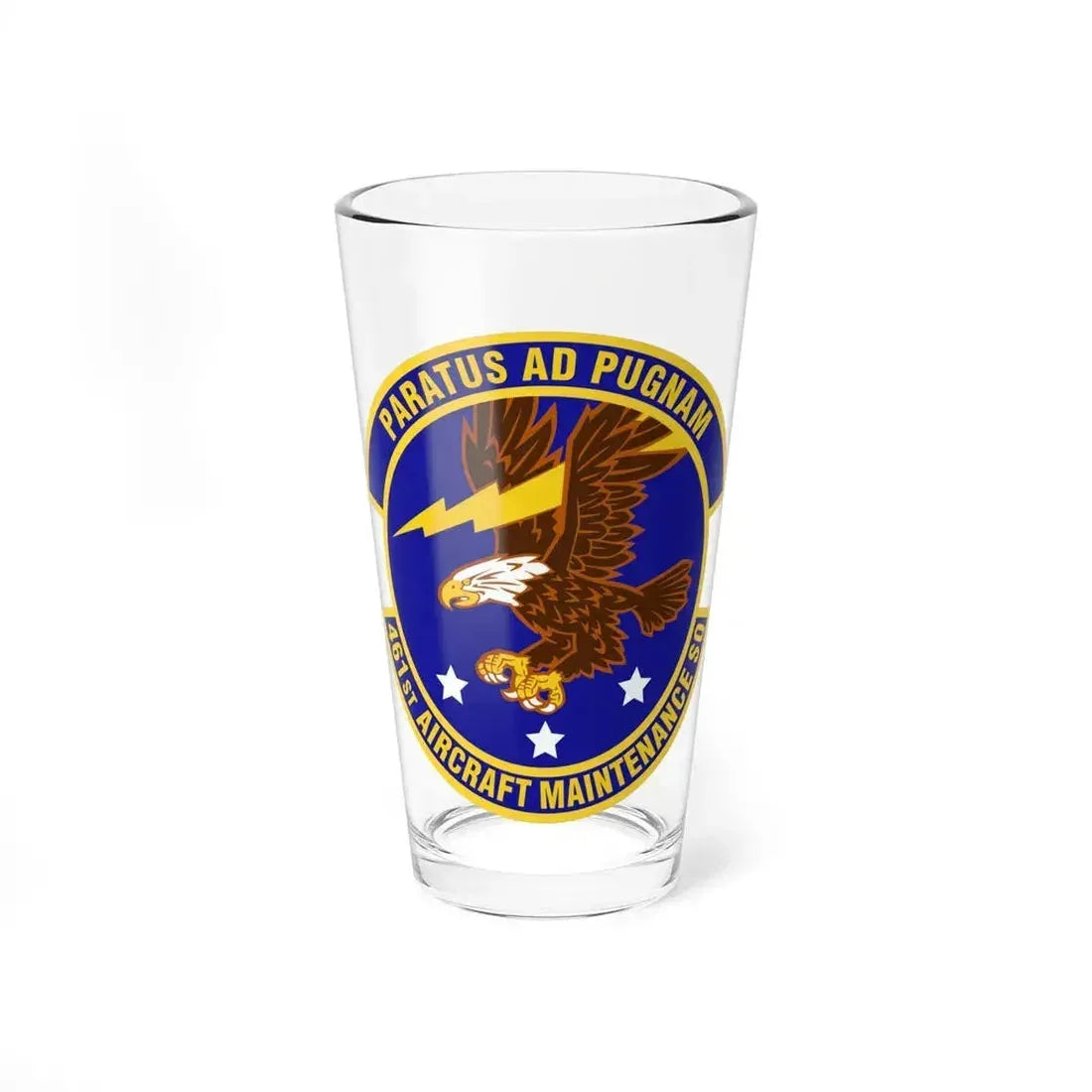 461st Aircraft Maintenance Squadron (U.S. Air Force) Pint Glass 16oz 16oz - Go Mug Yourself