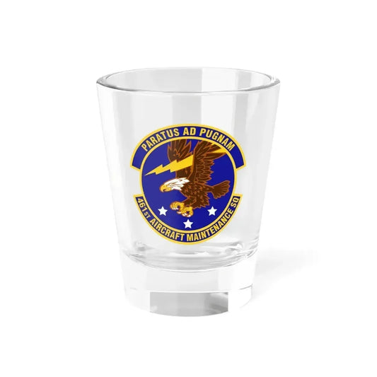 461st Aircraft Maintenance Squadron (U.S. Air Force) Shot Glass 1.5oz 1.5oz - Go Mug Yourself