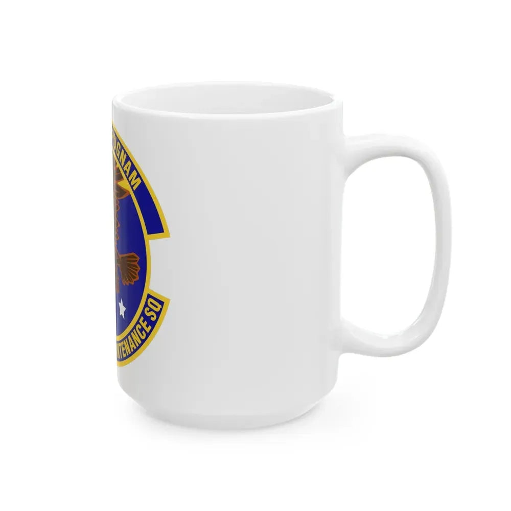 461st Aircraft Maintenance Squadron (U.S. Air Force) White Coffee Mug - Go Mug Yourself