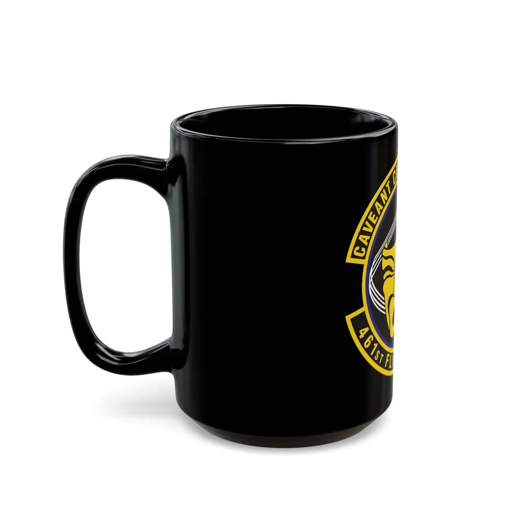 461st Flight Test Squadron (U.S. Air Force) Black Coffee Mug-Go Mug Yourself