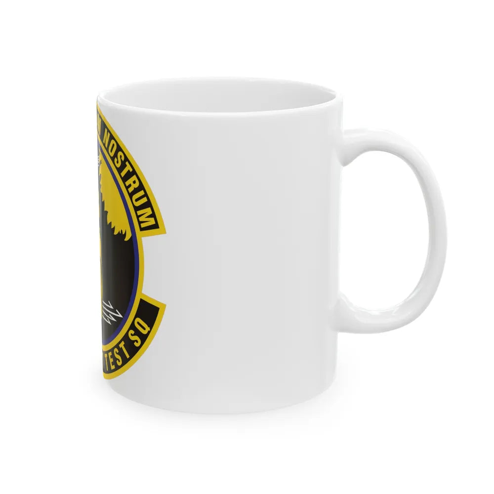 461st Flight Test Squadron (U.S. Air Force) White Coffee Mug-Go Mug Yourself