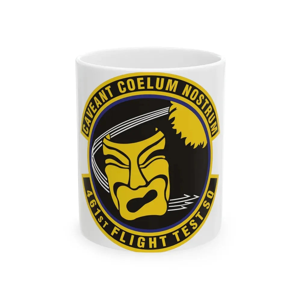 461st Flight Test Squadron (U.S. Air Force) White Coffee Mug 11oz - Go Mug Yourself