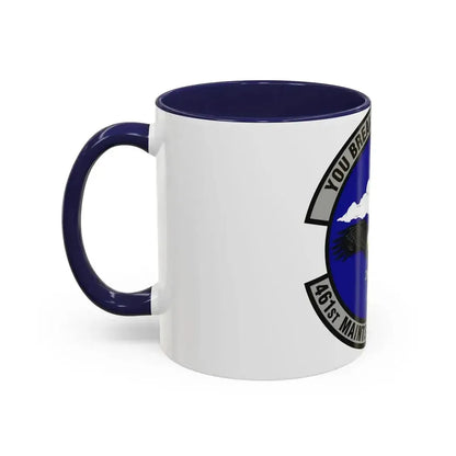 461st Maintenance Squadron (U.S. Air Force) Accent Coffee Mug - Go Mug Yourself