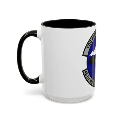 461st Maintenance Squadron (U.S. Air Force) Accent Coffee Mug - Go Mug Yourself