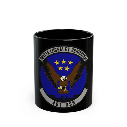 461st Operations Support Squadron (U.S. Air Force) Black Coffee Mug-11oz-Go Mug Yourself