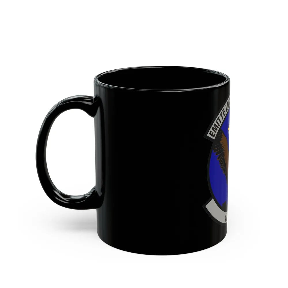 461st Operations Support Squadron (U.S. Air Force) Black Coffee Mug-Go Mug Yourself