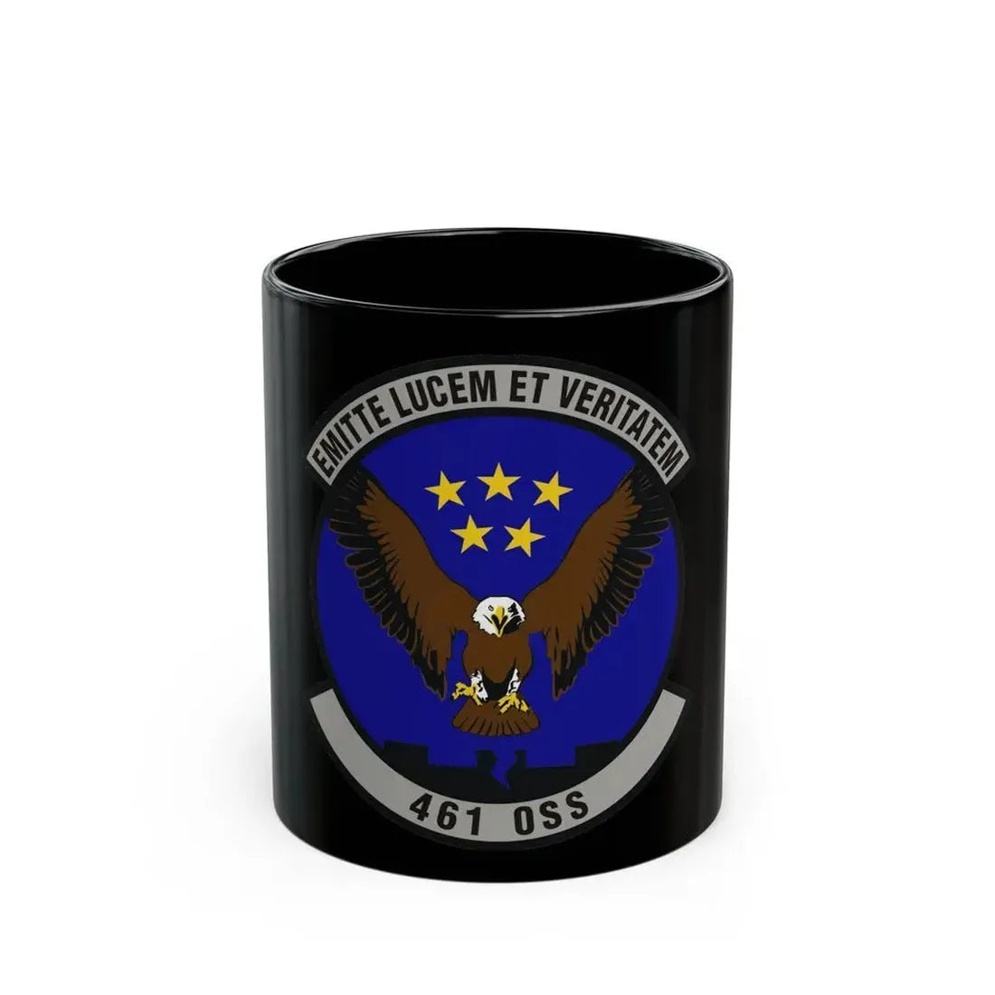 461st Operations Support Squadron (U.S. Air Force) Black Coffee Mug 11oz - Go Mug Yourself