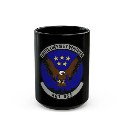 461st Operations Support Squadron (U.S. Air Force) Black Coffee Mug 15oz - Go Mug Yourself