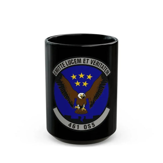 461st Operations Support Squadron (U.S. Air Force) Black Coffee Mug 15oz - Go Mug Yourself
