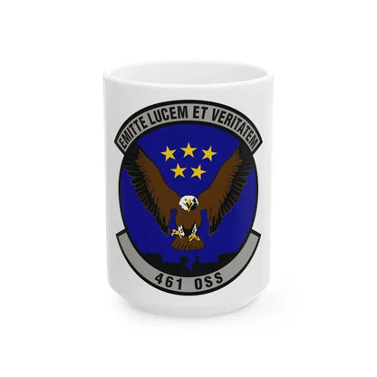 461st Operations Support Squadron (U.S. Air Force) White Coffee Mug 15oz - Go Mug Yourself