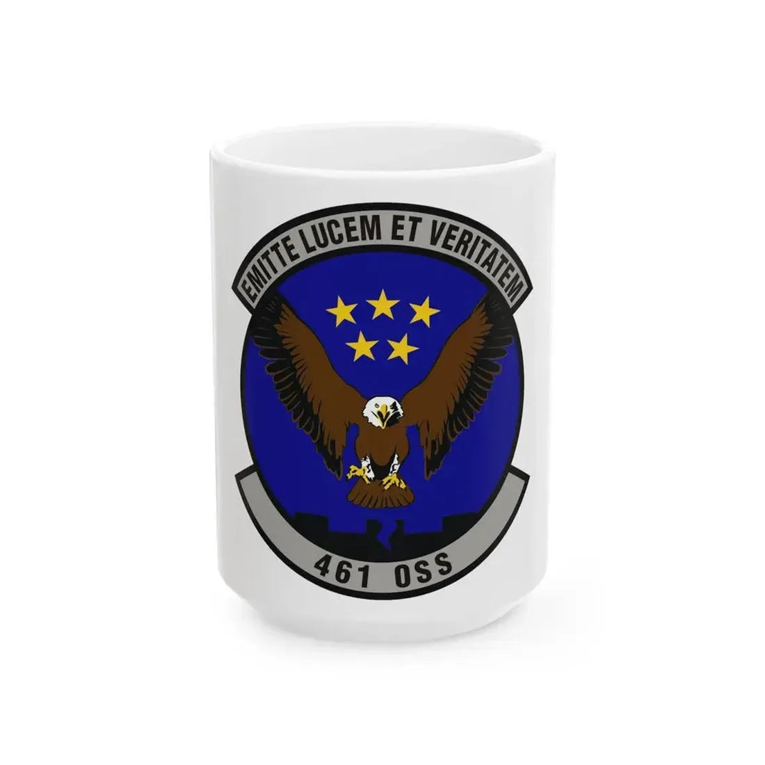 461st Operations Support Squadron (U.S. Air Force) White Coffee Mug - Go Mug Yourself
