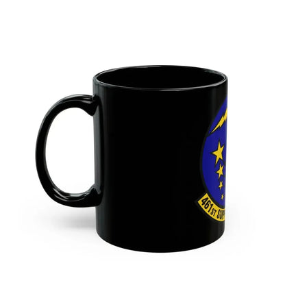 461st Support Squadron (U.S. Air Force) Black Coffee Mug - Go Mug Yourself