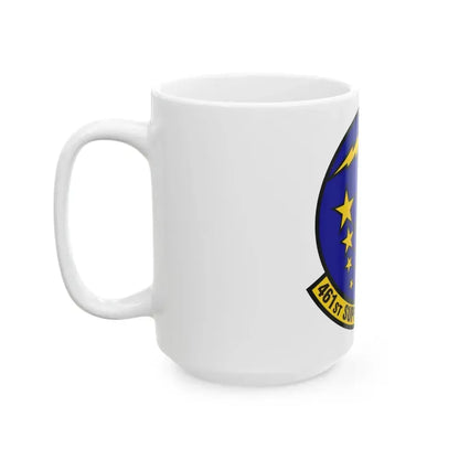 461st Support Squadron (U.S. Air Force) White Coffee Mug - Go Mug Yourself