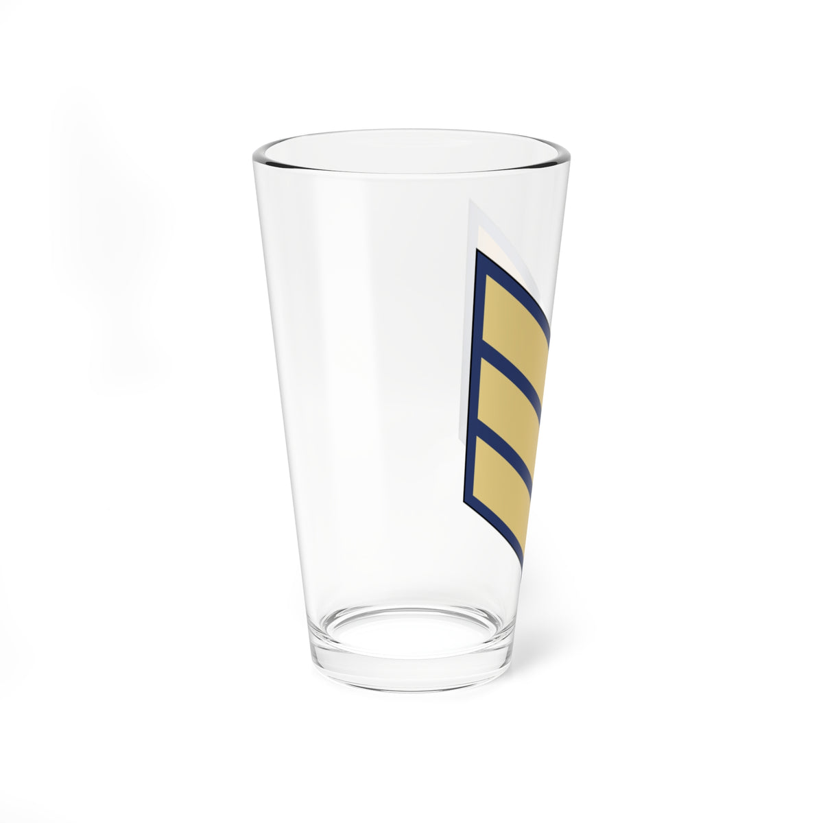 03. KAF SGT (Kuwait) (Military Rank) Pint Glass 16oz