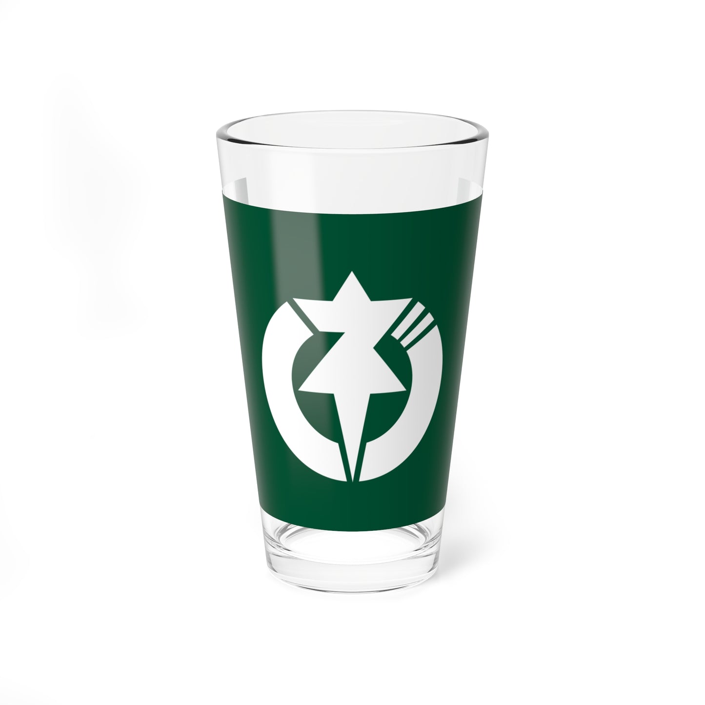 Flag of Neba Nagano (Japan) Pint Glass 16oz