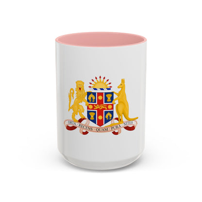 Coat of Arms of New South Wales - Accent Coffee Mug