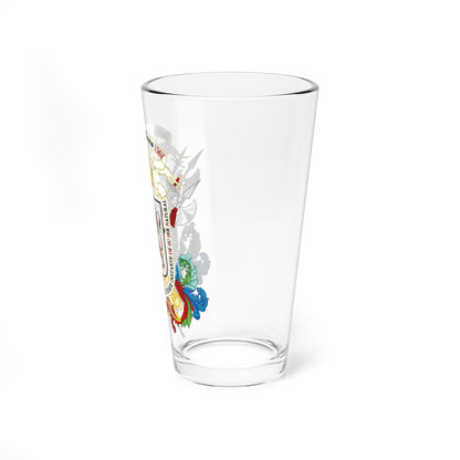 Santiago de León de Caracas 1567 Carlos III - 1766 (Venezuela) (Coat of Arms) Pint Glass 16oz