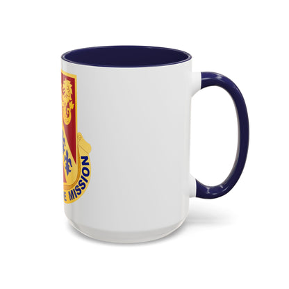 140 Signal Battalion (U.S. Army) Accent Coffee Mug