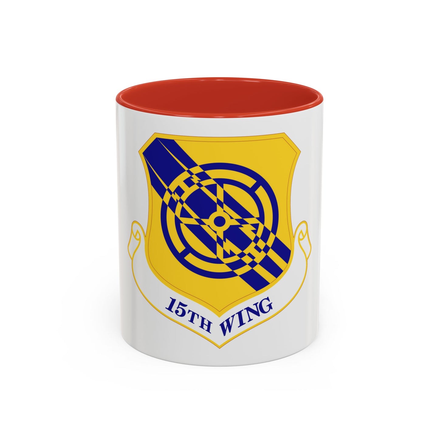 15th Wing (U.S. Air Force) Accent Coffee Mug
