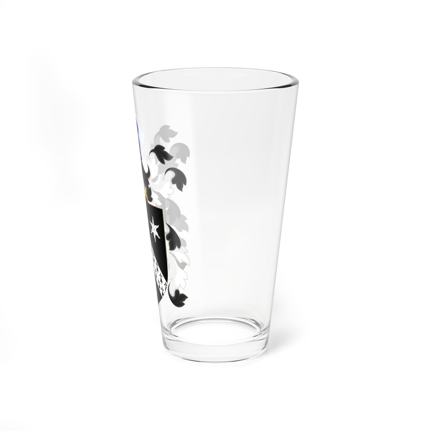 Coat of Arms of William Brewster (United States) (Coat of Arms) Pint Glass 16oz
