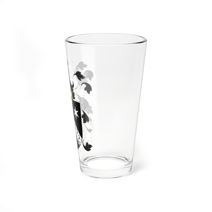 Coat of Arms of William Brewster (United States) (Coat of Arms) Pint Glass 16oz