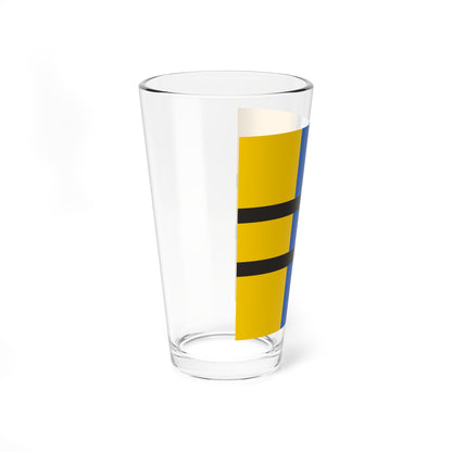 Flag of Toreboda (Sweden) Pint Glass 16oz