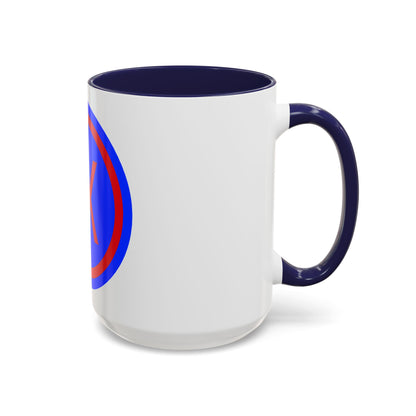 IX Corps (U.S. Army) Accent Coffee Mug
