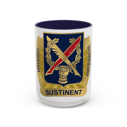 502 Personnel Services Battalion (U.S. Army) Accent Coffee Mug