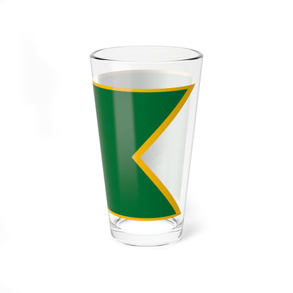 Flag of Egyhazaskozar (Hungary) Pint Glass 16oz