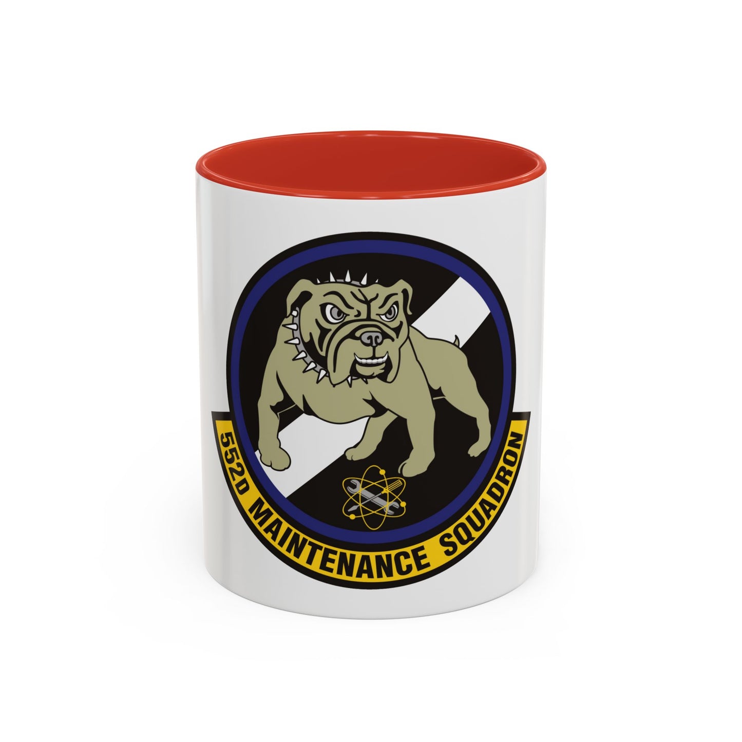 552 Maintenance Squadron ACC (U.S. Air Force) Accent Coffee Mug