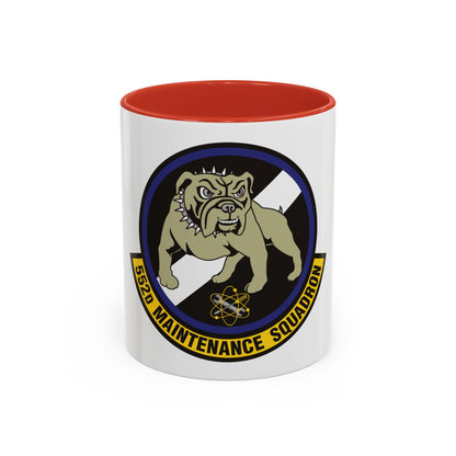 552 Maintenance Squadron ACC (U.S. Air Force) Accent Coffee Mug