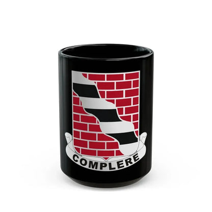 463 Engineer Battalion (U.S. Army) Black Coffee Mug 15oz - Go Mug Yourself