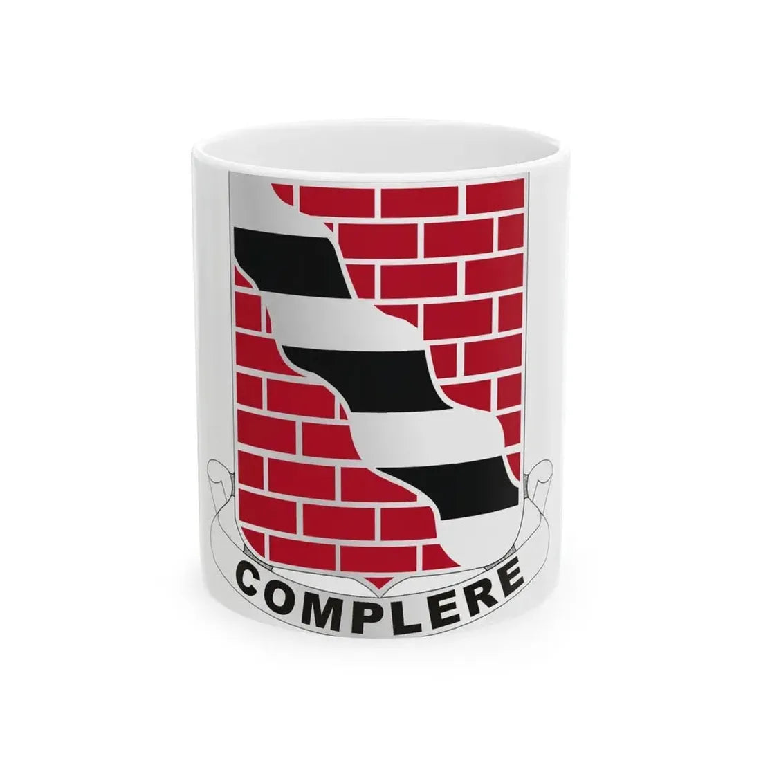 463 Engineer Battalion (U.S. Army) White Coffee Mug 11oz - Go Mug Yourself