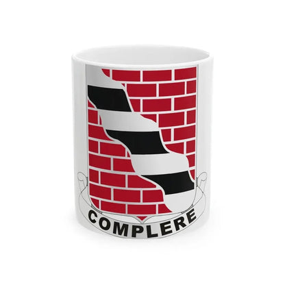 463 Engineer Battalion (U.S. Army) White Coffee Mug 11oz - Go Mug Yourself