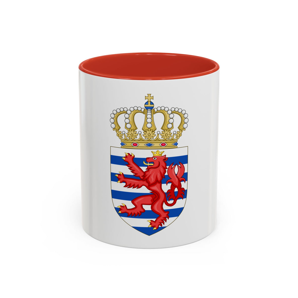 Lesser coat of arms of Luxembourg - Accent Coffee Mug