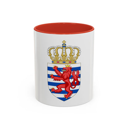 Lesser coat of arms of Luxembourg - Accent Coffee Mug