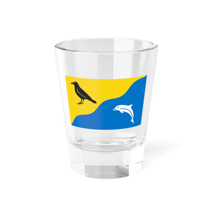 Flag of Tywyn Wales UK - Shot Glass 1.5oz