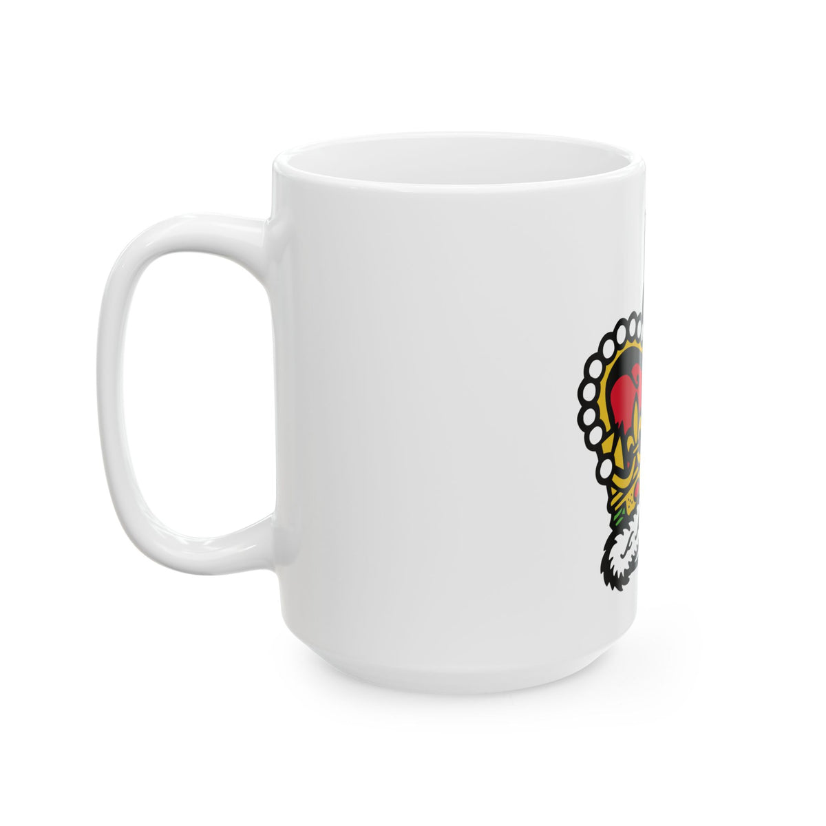 Canadian Crown - White Coffee Mug