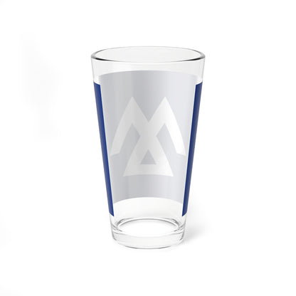 Flag of Minamishinano Nagano 1975-2005 (Japan) Pint Glass 16oz