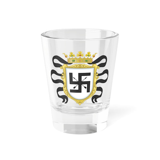 Hasekura Tsunenaga coat of arms (Japan) (Coat of Arms) Shot Glass 1.5oz