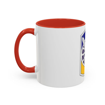 358 Civil Affairs Brigade 2 (U.S. Army) Accent Coffee Mug
