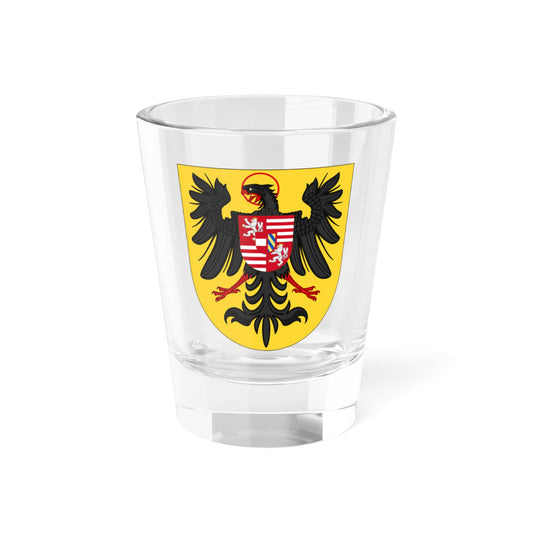 Arms of Ferdinand III and Ferdinand VI as Kings of the Romans (Austria) (Coat of Arms) Shot Glass 1.5oz