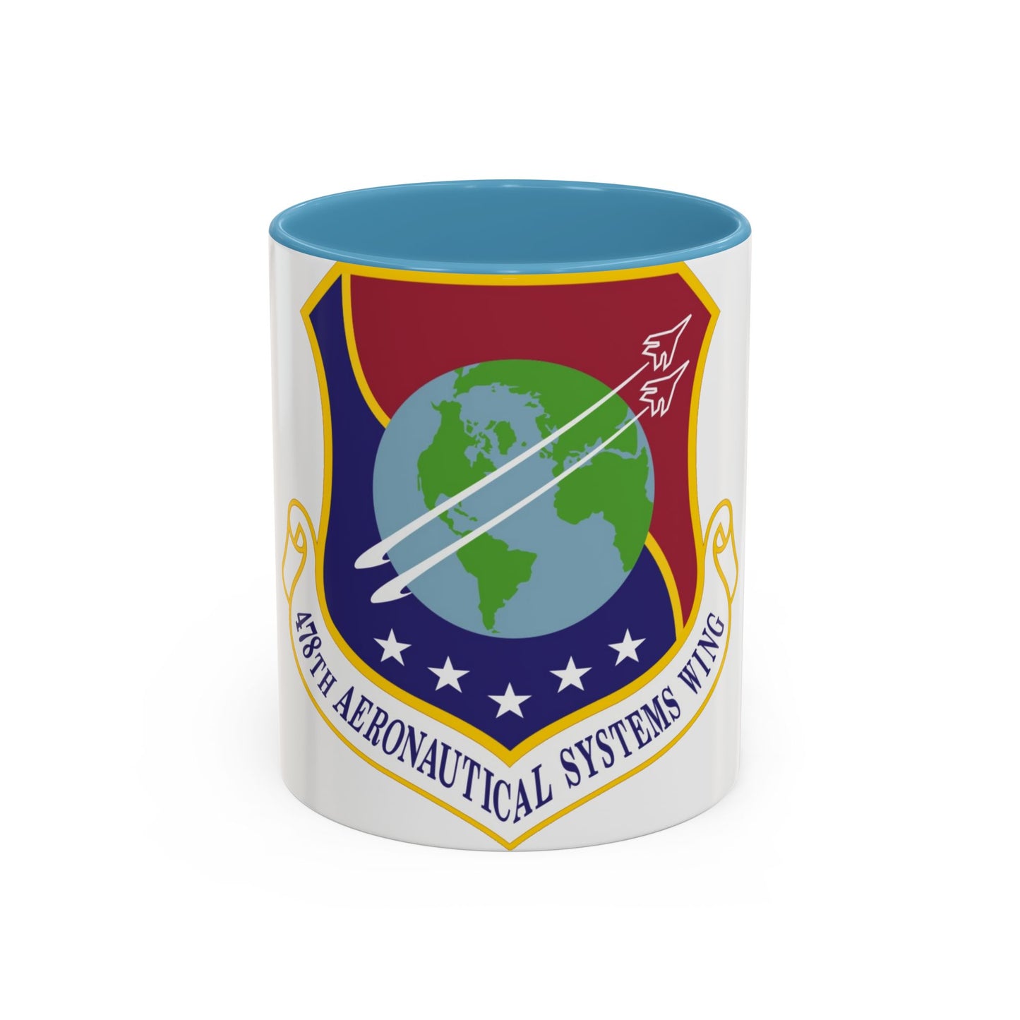 478th Aeronautical Systems Wing (U.S. Air Force) Accent Coffee Mug