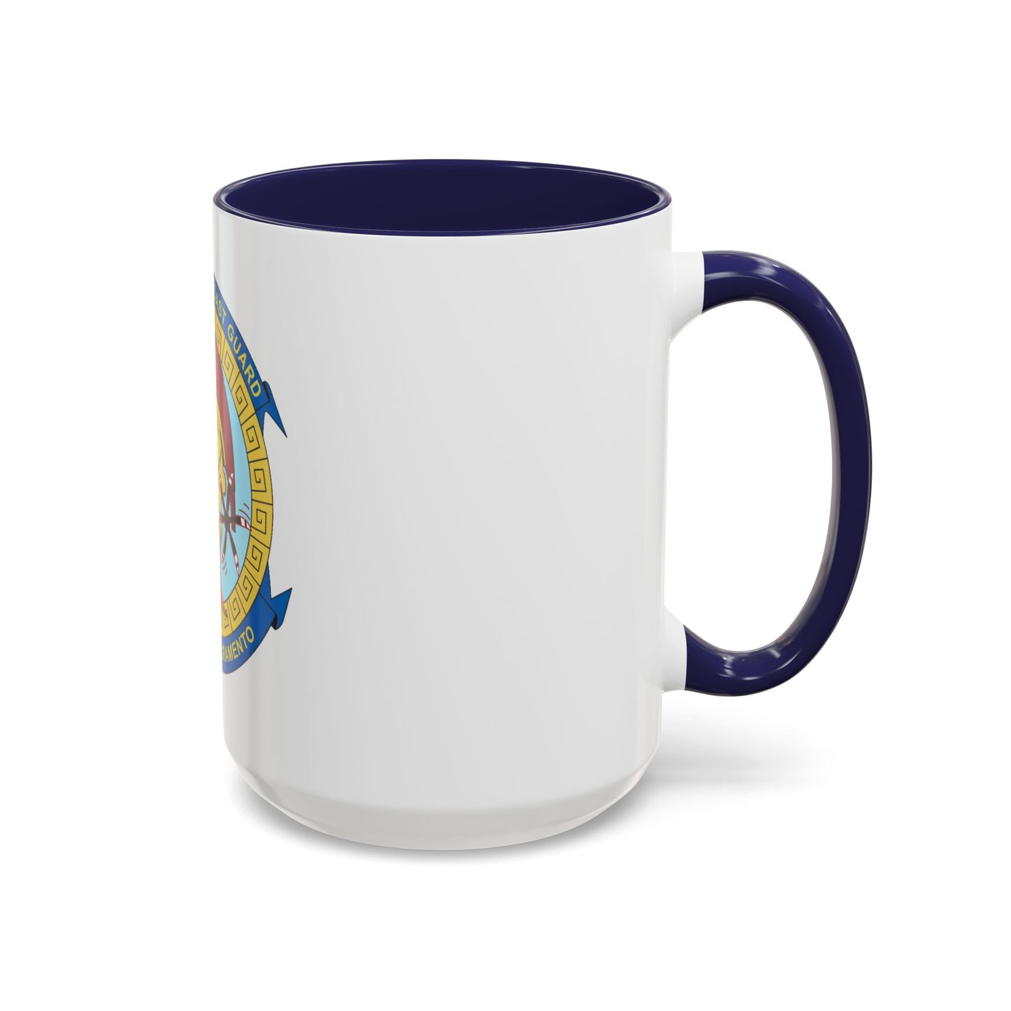 USCG AS Sacramento CA (U.S. Coast Guard) Accent Coffee Mug